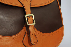 Vintage Leather Shoulder Bag YG1876 - YAAGLE.com