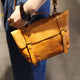 YAAGLE Women Vintage Handmade Real Leather Flap Handbag YG297(small) - YAAGLE.com