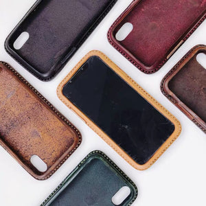 YAAGLE Leather iPhone XS case YG6675 - YAAGLE.com