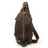YAAGLE Leather Chest Bag for men