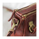 YAAGLE Female Vintage Handmade Real Leather Flap Handbag YG8854 - YAAGLE.com