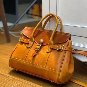 Personalized Leather Tote