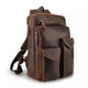 YAAGLE Latest Design Retro Laptop Bagpack Full Grain Leather Backpack Men YG5433 - YAAGLE.com