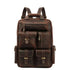 YAAGLE New Crazy Horse Leather Backpack YG8011