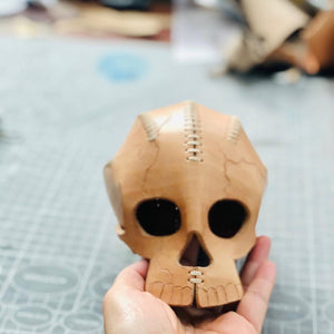 Handmade Leather SKULL