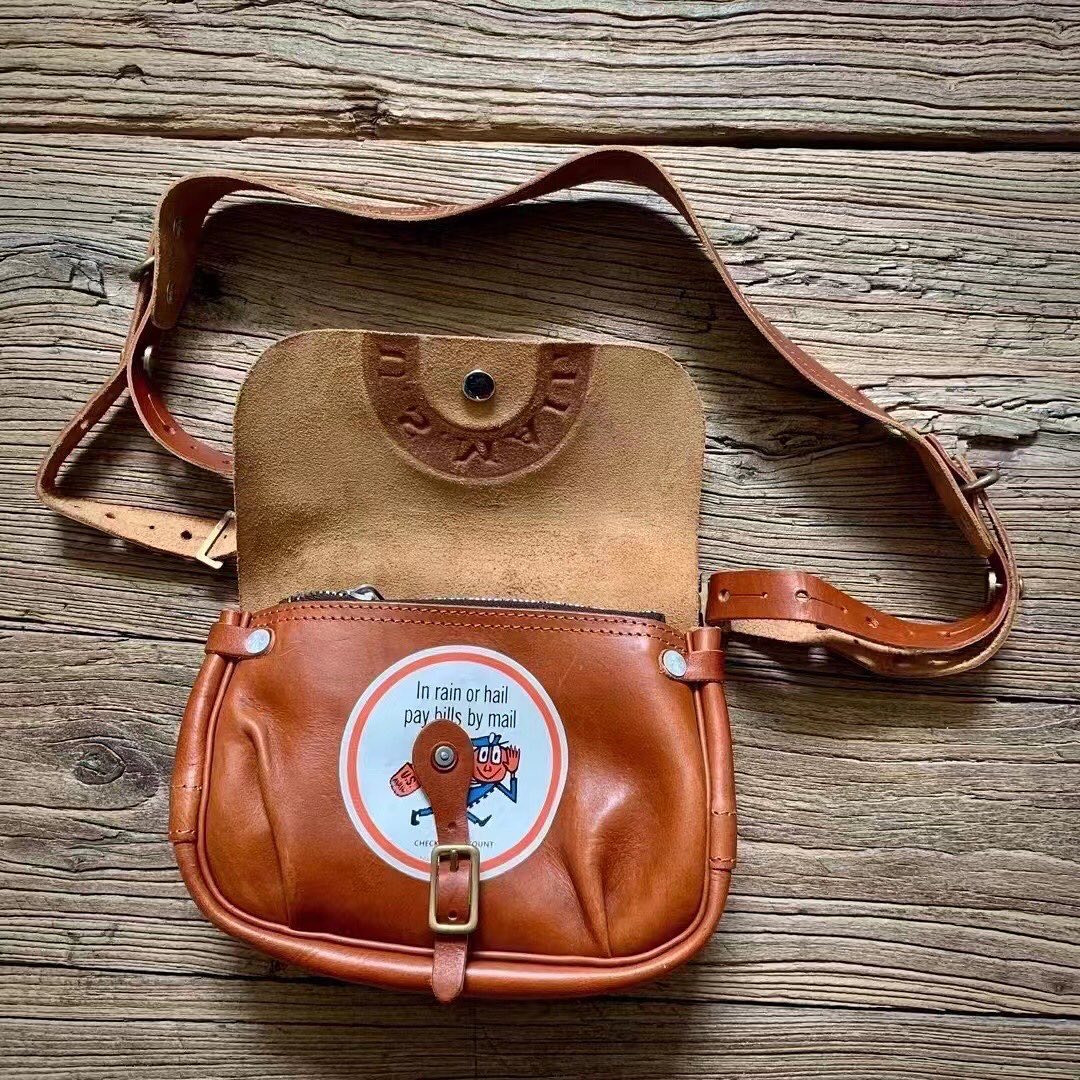 Mail Bag Handmade Messenger Bag Handmade Custom Messenger Bag –