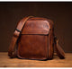 YAAGLE vintage crazy horse genuine cowhide leather sling bag YG5885 - YAAGLE.com