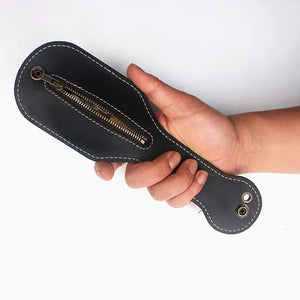 YAAGLE Vintage Leather coin Purse men outdoor Utility Self-Defense EDC Tool Wallet YG5203