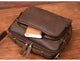 YAAGLE Vintage crazy horse leather genuine leather men shoulder messenger bag YG6653