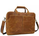 YAAGLE  Genuine Leather Men's Briefcase Messenger Tote Bag Fit 15.6 Laptop  YG7732 - YAAGLE.com