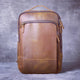 YAAGLE Vintage Horse Leather Shoulder Bag Handmade Backpack YG20805