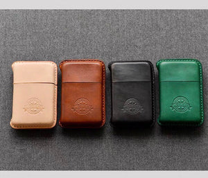 YAAGLE Leather Handmade Cigarette Cases for Man/Woman 10 sticks YG2001 - YAAGLE.com