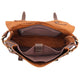 YAAGLE  Crazy Horse Leather Messenger Bag For Men Top Handle bag Laptop Bag YG7369 - YAAGLE.com