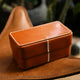 Vegetable Tanned Leather Storage Bag For Men