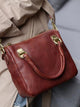 YAAGLE Female Vintage Handmade Real Leather Flap Handbag YG8854 - YAAGLE.com