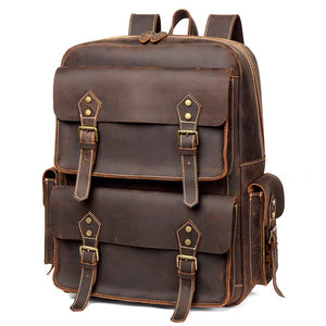 YAAGLE Vintage Leather Backpack YG9980 - YAAGLE.com