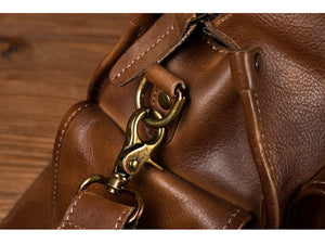 YAAGLE leather office handbag messenger men's leather laptop bag YG0821