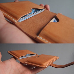 YAAGLE Vintage Wallet for Men /women Genuine Leather Purse Mini Card Holder YG7443 - YAAGLE.com