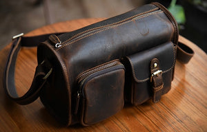 High Quality Leather Men's Satchels