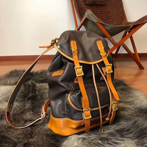 Handmade Leather Backpack For Man