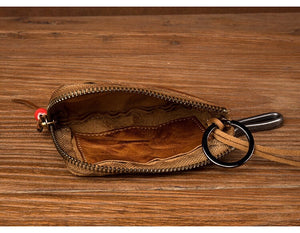 YAAGLE Vegetable Tanned Cowhide Key Bag YG0012 - YAAGLE.com