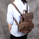 YAAGLE New Crazy Horse Leather Backpack YG8034 - YAAGLE.com