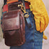 Leather Waist Pack Harley style YG5007