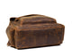 YAAGLE Vintage Unisex Crazy Horse Leather Travel Backpack YGB524 - YAAGLE.com