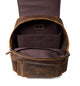 YAAGLE Vintage Unisex Crazy Horse Leather Travel Backpack YGB524 - YAAGLE.com