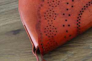 YAAGLE Women Retro Tanned Leather Mini Cross Body Bag YGPD2147 - YAAGLE.com