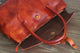 YAAGLE Female Vintage Handmade Real Leather Flap Handbag YGPD2145 - YAAGLE.com