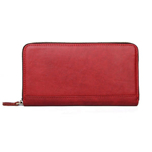 YAAGLE Unisex Real Leather Multi Card Slots Notecase Wallet YG8440 - YAAGLE.com