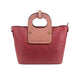 YAAGLE Personalized Women Contrast Color Leather Handbag Set YGA031 - YAAGLE.com