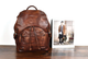 YAAGLE Men's Vegetable Tanned Leather Drawstring Flap Backpack YG9003 - YAAGLE.com