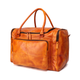 YAAGLE Unisex Large Tanned Leather Duffle Handbag YG6464 - YAAGLE.com