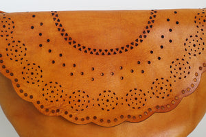YAAGLE Women Retro Tanned Leather Mini Cross Body Bag YGPD2147 - YAAGLE.com